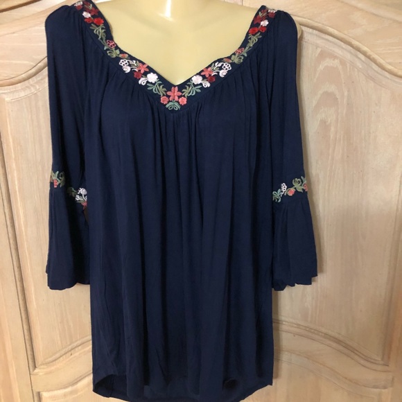 always indigo Tops - Designed always indigo new elegant blouse